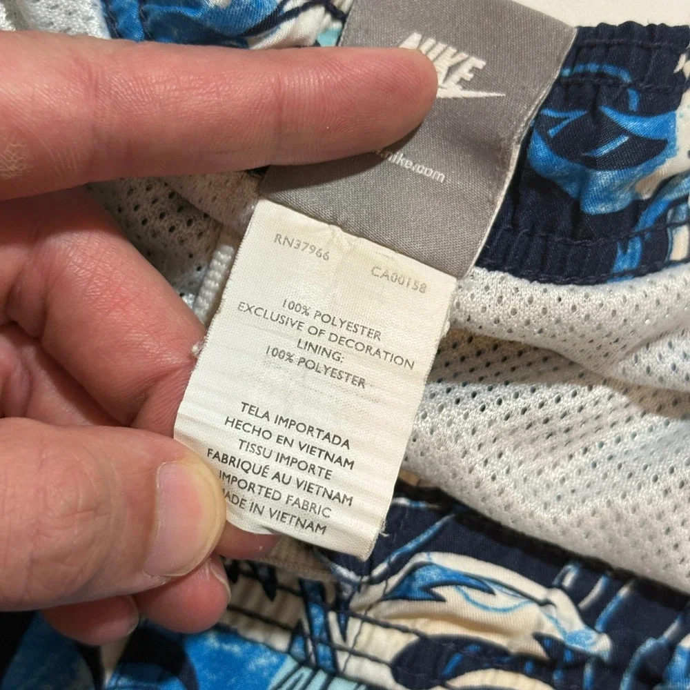Nike swim trunks